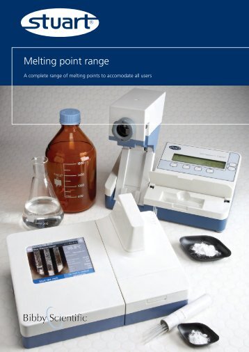 Melting point range - Stuart Equipment