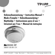 McSMOKE RF Gebrauchsanweisung Ã¢ÂÂ¢ Instruction ... - Dr. Vogt GmbH