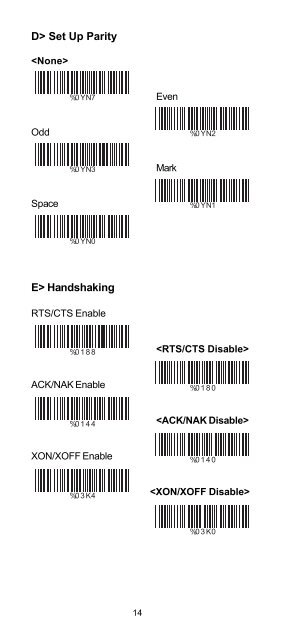 CCD-BARCODE SCANNER Programming Manual - Dr. Vogt GmbH