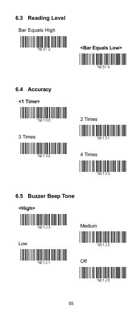 CCD-BARCODE SCANNER Programming Manual - Dr. Vogt GmbH