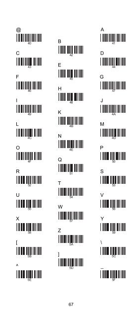 CCD-BARCODE SCANNER Programming Manual - Dr. Vogt GmbH