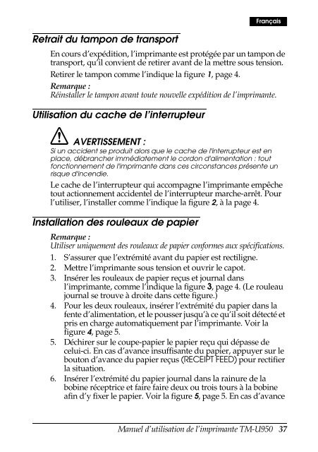 TM-U950 (.PDF) - FTP - Epson