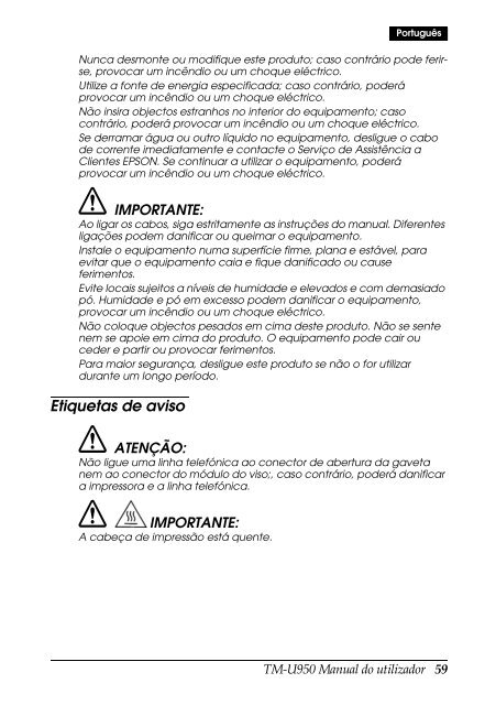 TM-U950 (.PDF) - FTP - Epson