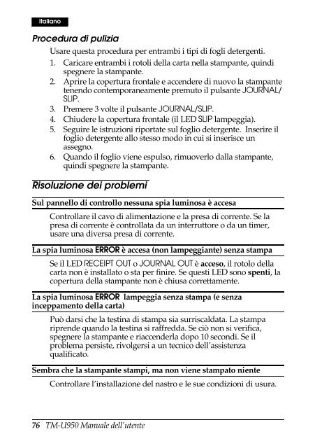 TM-U950 (.PDF) - FTP - Epson