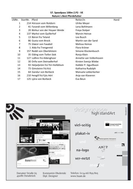 Norddeutsche & Weser-Ems - IPOL eV