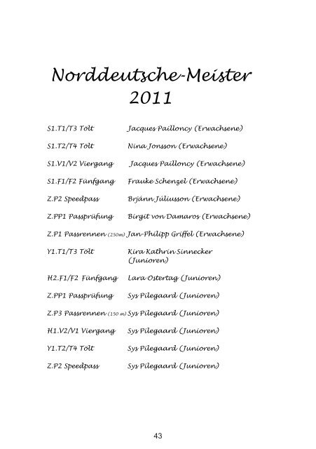 Norddeutsche & Weser-Ems - IPOL eV