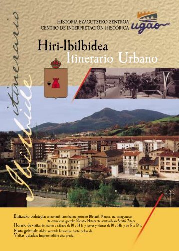Hiri-Ibilbidea Itinerario Urbano - Ayuntamiento de Ugao-Miraballes