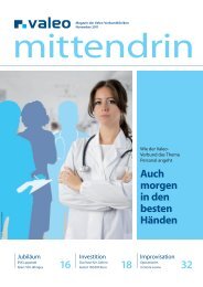 Valeo mittendrin | November 2011