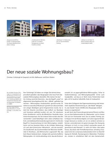 Der neue soziale Wohnungsbau? - Netzwerk Berliner Baugruppen ...