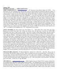 January 2011 RETIRED COLUMNâ€¦â€¦.. - The Association of Retired ...