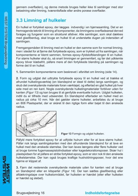 Brugsvejledning og produktkatalog - WEST SYSTEM Epoxy