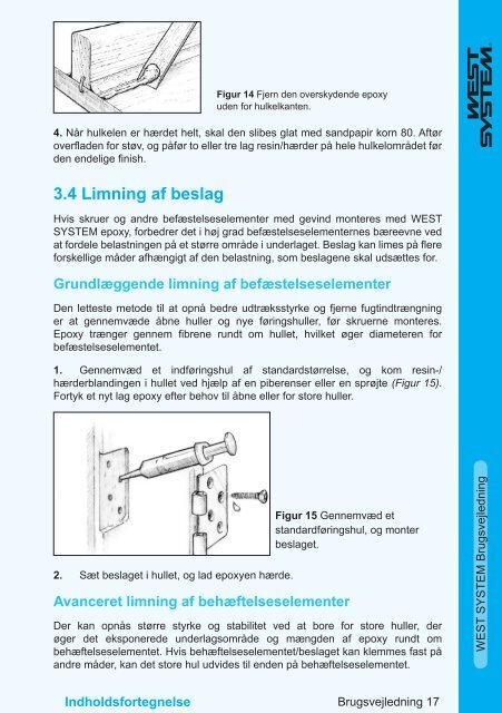 Brugsvejledning og produktkatalog - WEST SYSTEM Epoxy