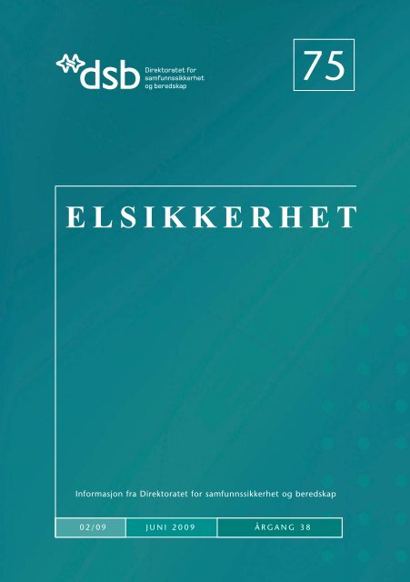 Elsikkerhet nr. 75 - Direktoratet for samfunnssikkerhet og beredskap