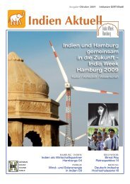 Ausgabe Oktober 2009 - Indien Aktuell