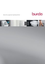 Berührungslose Spülsysteme - Herbert Burda GmbH