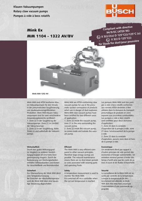 Mink Ex MM 1104 - 1322 AV/BV - Busch