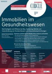 Immobilien im Gesundheitswesen - ÖGNI