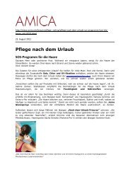 Pflege nach dem Urlaub - Dr. Zenker Dermatologie