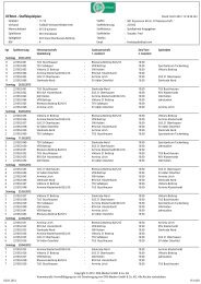 DFBnet - Staffelspielplan - 1 - - DJK Arminia Oberhausen-Lirich 1920