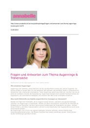 Annabelle Aug. 2010 - Dr. Zenker Dermatologie