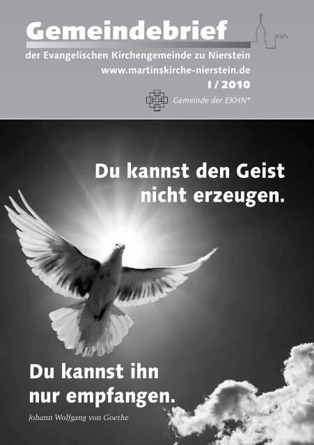 Heiliger Geist: Proviant für den Alltag - Evangelische ...