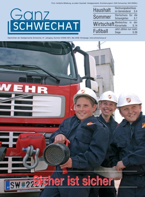 0508 Mai Ausgabe - Stadtgemeinde Schwechat