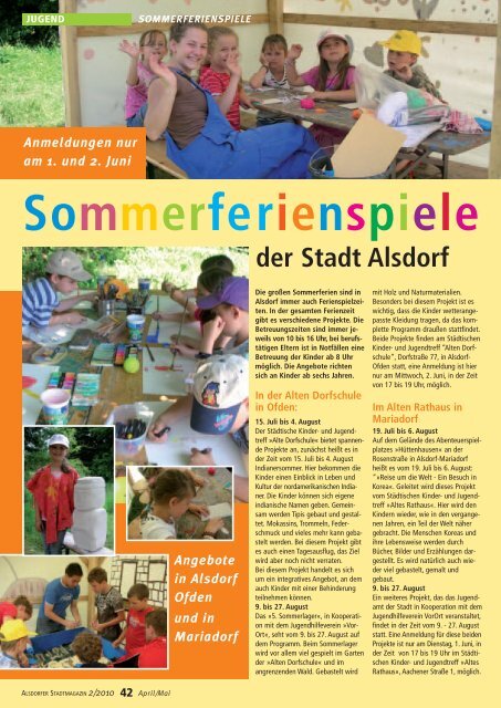 Undsonst?! - Alsdorfer Stadtmagazin