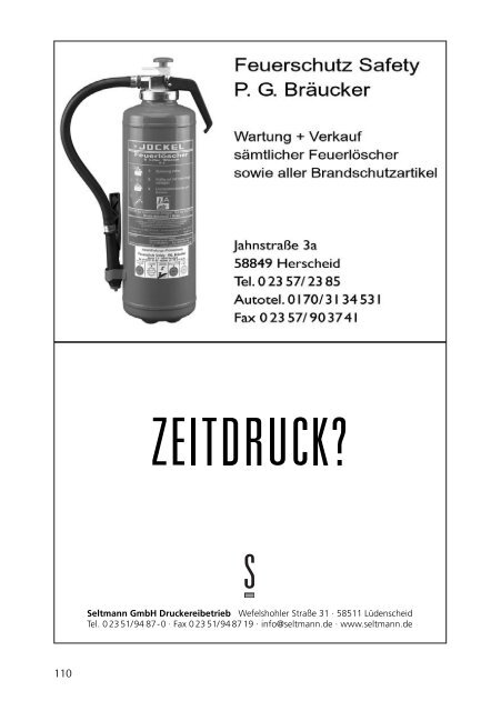 Vereinsmeisterschaften 2010 - zurück