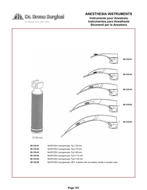 Company Profile - Dr. Bruno Surgical