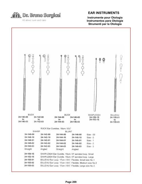 Company Profile - Dr. Bruno Surgical