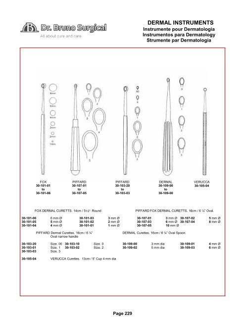 Company Profile - Dr. Bruno Surgical