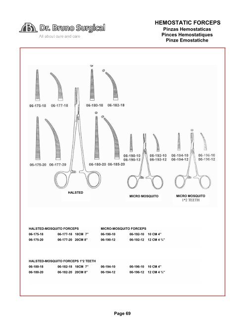 Company Profile - Dr. Bruno Surgical