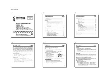 Busch-Jaeger Elektro GmbH - Busch-jaeger-catalogue.com