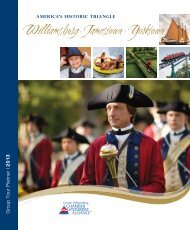 Group Tour Planner - Greater Williamsburg Chamber & Tourism ...