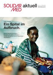 Ein Spital im Aufbruch – Lugala in Tanzania. - SolidarMed