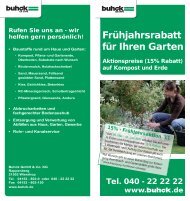 Frühjahrsrabatt für Ihren Garten - Buhck Umweltservices GmbH ...