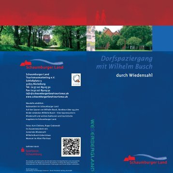 Dorfspaziergang mit Wilhelm Busch - Schaumburger Land