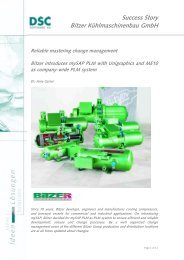 Success Story Bitzer Kühlmaschinenbau GmbH - DSC Software AG