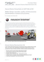 Success Story Neuson Kramer - DSC Software AG