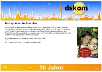 Infos zu Unvergessene Weihnachten (PDF)