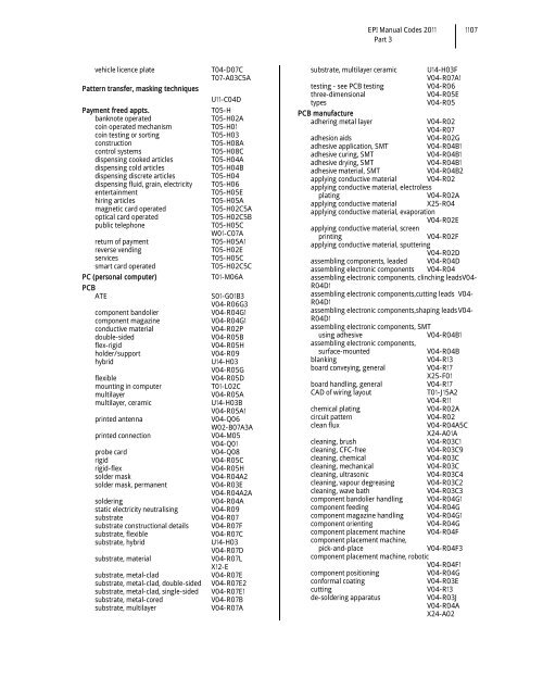 Derwent World Patents Index (DWPI) - EPI ... - Thomson Reuters