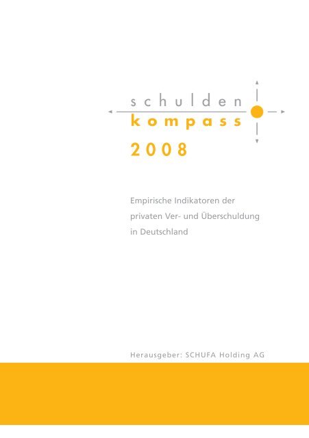 Schufa Schulden Kompass 2008 Schufa Kredit Kompassde - 