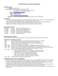 CURRICULUM VITAE - Osservatorio Astronomico di Teramo - Inaf