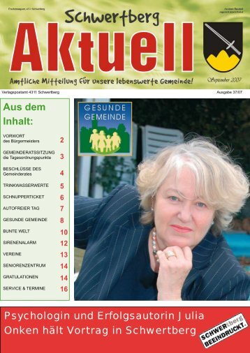 Gemeindezeitung Nr. 37 im September 07 (0 bytes - Schwertberg