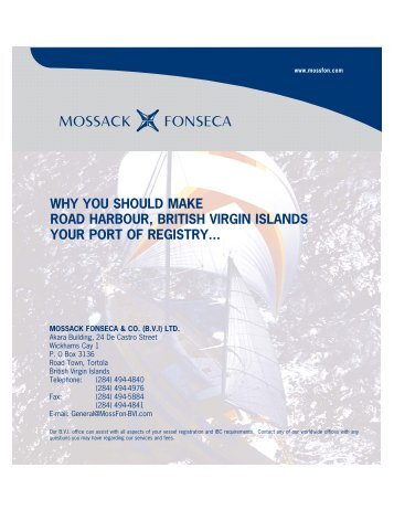 BVI Ship Registration brochure English.qxd - Mossack Fonseca & Co.