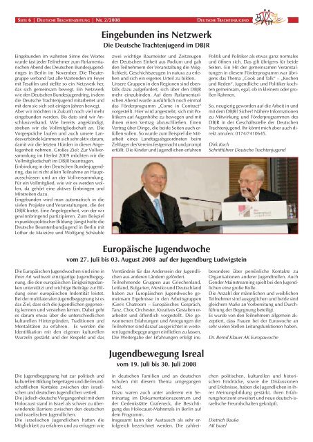 Trachtenzeitung 2-2008