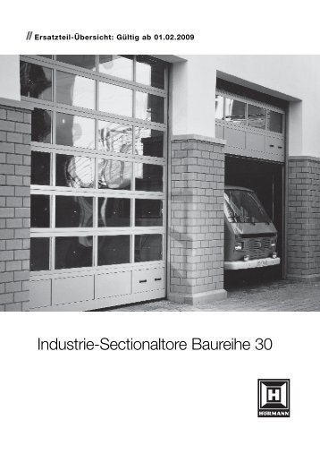 Industrie-Sectionaltore Baureihe 30 - Hörmann