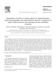 Quantitation of psilocin in human plasma by high ... - paraZite