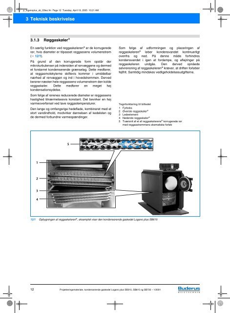 Projekteringsmateriale Udgave 1/2001 Kondenserende ... - Buderus