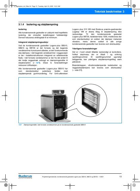 Projekteringsmateriale Udgave 1/2001 Kondenserende ... - Buderus